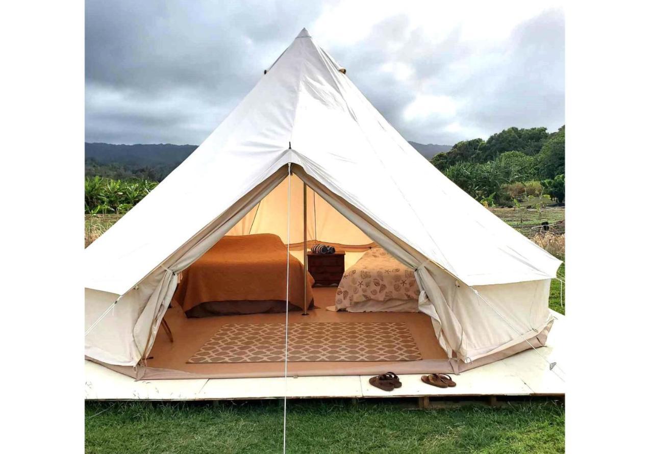 Maleka Farm: Tent Glamping North Shore Oahu Laie Dış mekan fotoğraf